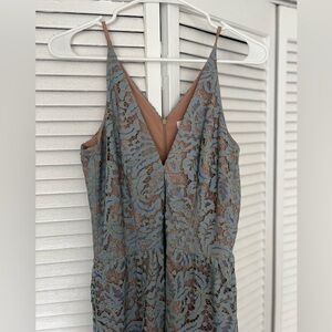 Dress the Population Maxi Dress - Light Blue - Size M